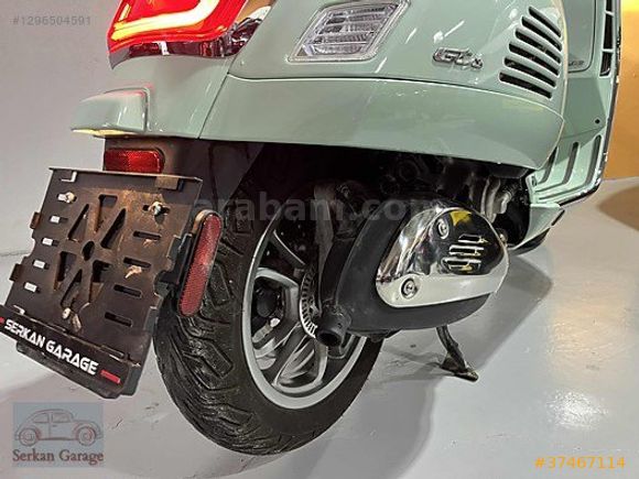 '' Serkan Garage'dan 2024 Vespa GTS 250 ABS Mint Yeşili ''