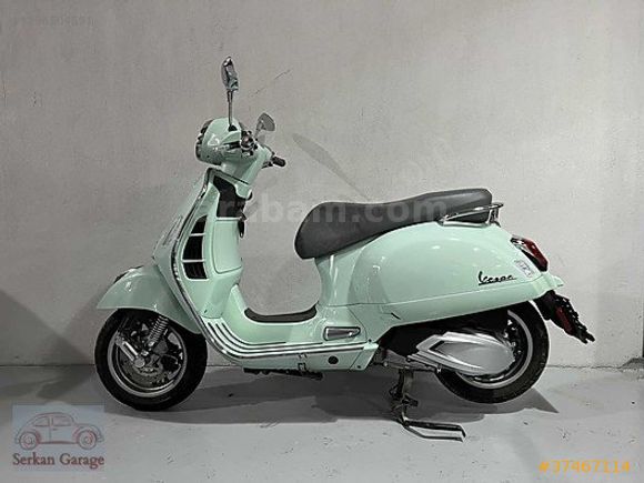 '' Serkan Garage'dan 2024 Vespa GTS 250 ABS Mint Yeşili ''