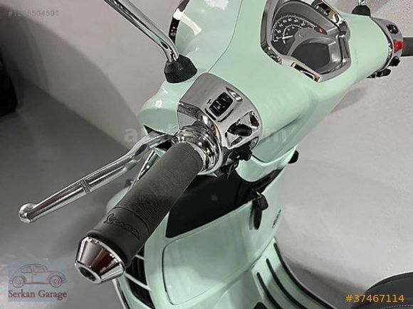 '' Serkan Garage'dan 2024 Vespa GTS 250 ABS Mint Yeşili ''