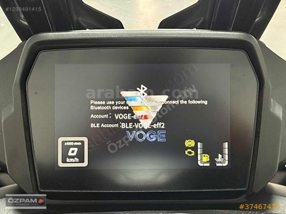 ÖZPAM 2.EL'DEN 2024 VOGE SR4 MAKSİ 350CC MOTORSİKLET 34 BG