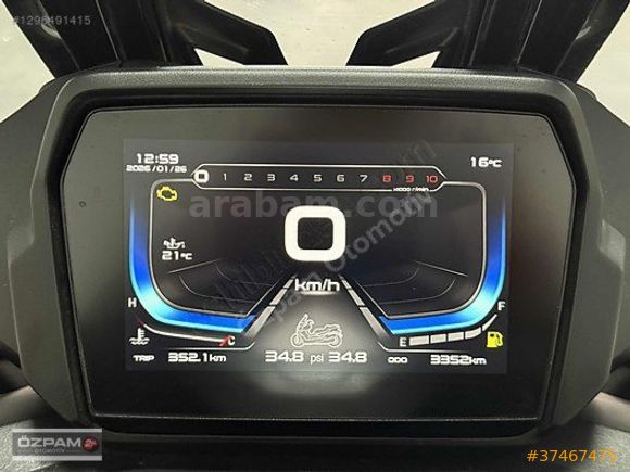 ÖZPAM 2.EL'DEN 2024 VOGE SR4 MAKSİ 350CC MOTORSİKLET 34 BG