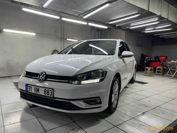 Sahibinden Volkswagen Golf 1.6 TDi BlueMotion Comfortline 2018 Model  114.000 km Beyaz