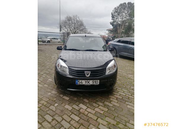 Sahibinden Dacia Sandero 1.2 Ambiance 2012 Model  323.000 km Siyah