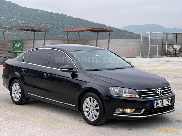Sahibinden Volkswagen Passat 1.6 TDi BlueMotion Comfortline 2012 Model  190.000 km Siyah