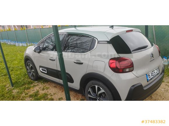 Sahibinden hatasız boyasız, Citroen C3 1.2 PureTech Shine 2024 Model Bursa