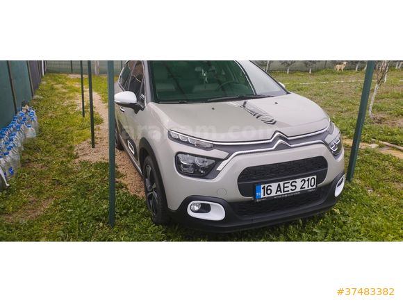 Sahibinden hatasız boyasız, Citroen C3 1.2 PureTech Shine 2024 Model Bursa