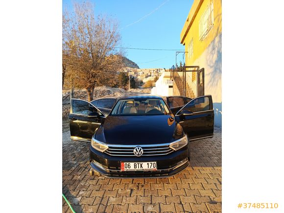 Sahibinden Volkswagen Passat 1.6 TDi BlueMotion Comfortline 2016 Model  207.000 km Siyah