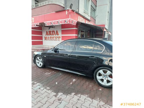 Sahibinden BMW 5 Serisi 520d Sport 2008 Model  396.000 km Siyah
