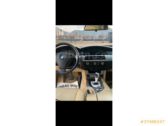 Sahibinden BMW 5 Serisi 520d Sport 2008 Model  396.000 km Siyah