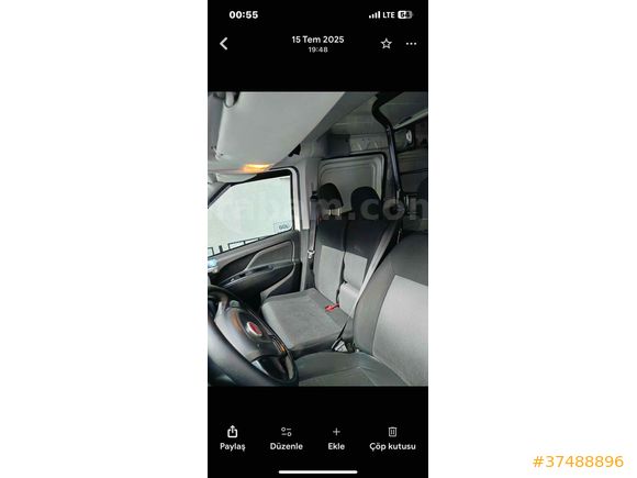 Sahibinden Fiat Doblo Cargo 1.3 Multijet Maxi 2019 Model 
