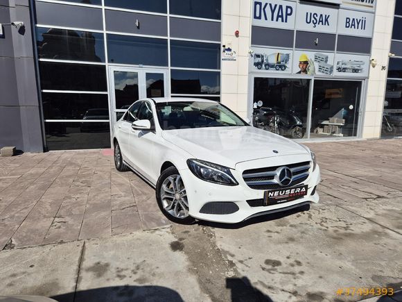 HATASIZ düşük km Mercedes - Benz C 200 d BlueTEC Avantgarde 2015 Model Uşak