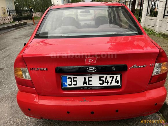 Sahibinden Hyundai Accent 1.3 LS 2001 Model 