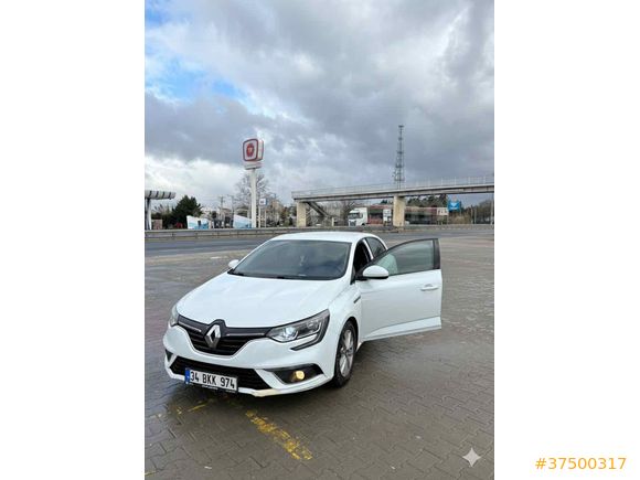 Sahibinden Renault Megane 1.5 dCi Touch 2018 Model  199.000 km Beyaz