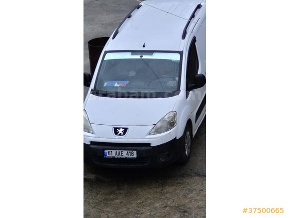 Sahibinden Peugeot Partner 1.6 HDI Comfort Pack 2012 Model Trabzon 190.000 km Beyaz