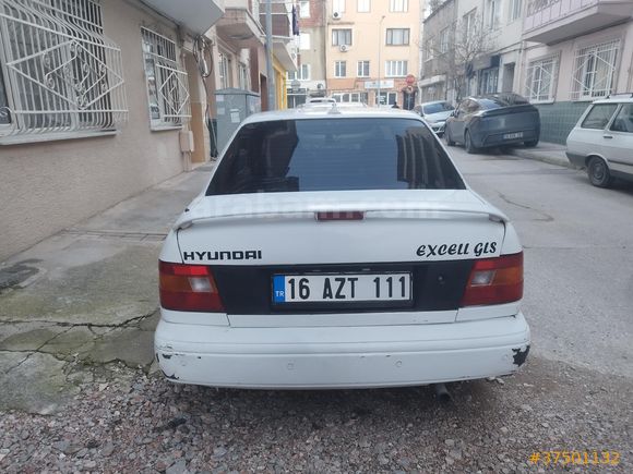 Sahibinden Hyundai Excel 1.5 GLS 1994 Model  330.000 km Beyaz