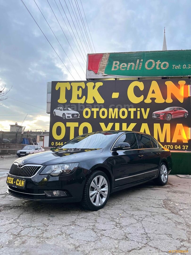 Sahibinden Skoda SuperB 1.6 TDI Elegance 2013 Model Konya 255.000 km Siyah 6