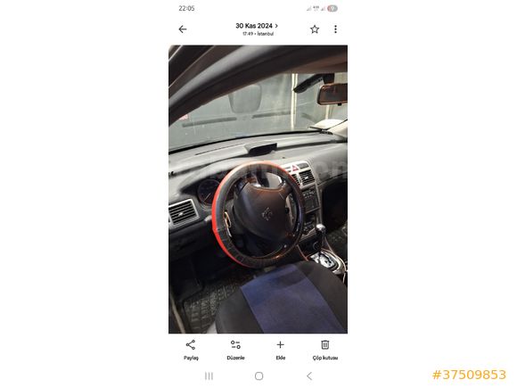 Sahibinden Peugeot 307 1.6 Pack 2003 Model