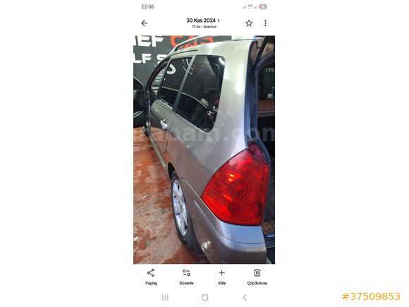 Sahibinden Peugeot 307 1.6 Pack 2003 Model