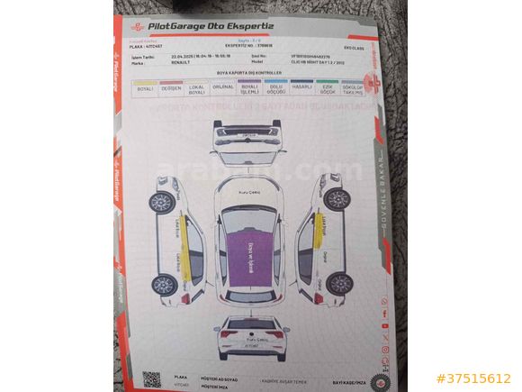  “ACİL”Sahibinden Renault Clio 1.2 Night & Day 2012 Model 