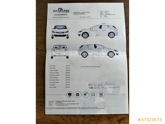 Sahibinden Renault Clio 1.2 Joy 2015 Model 