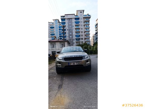 Sahibinden Land Rover Range Evoque 2.0 Si4 Pure 2012 Model  177.000 km Füme