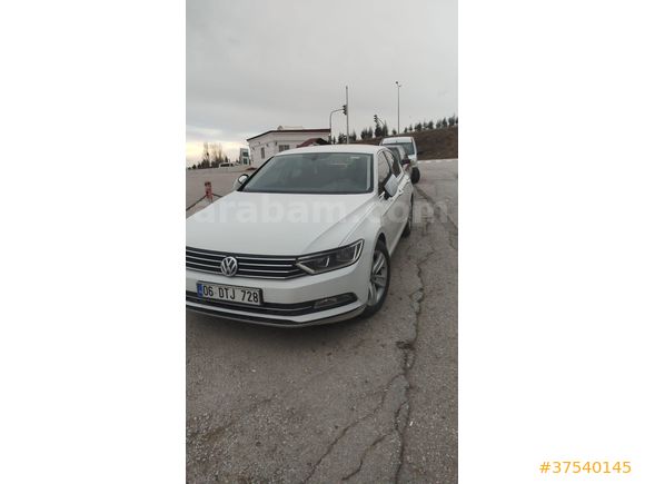 Sahibinden Volkswagen Passat 1.6 TDi BlueMotion Comfortline 2016 Model  185.000 km Beyaz