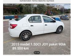 Sahibinden Renault Symbol 1.5 dCi Joy 2015 Model  89.650 km Beyaz