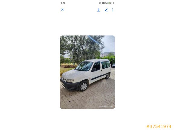 Sahibinden Peugeot Partner 1.9 D Combi 1998 Model
