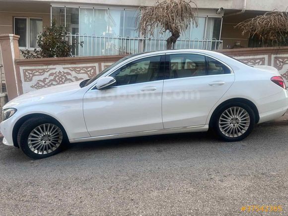 Sahibinden Mercedes - Benz C 200 BlueTEC Exclusive 2015 Model  215.000 km Beyaz