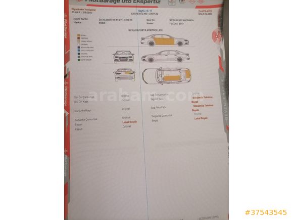 Sahibinden Ford Focus 1.6 Ti-VCT Trend X 2017 Model