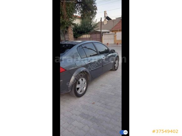 Sahibinden Renault Megane 1.5 dCi Dynamique 2006 Model  276.000 km Füme