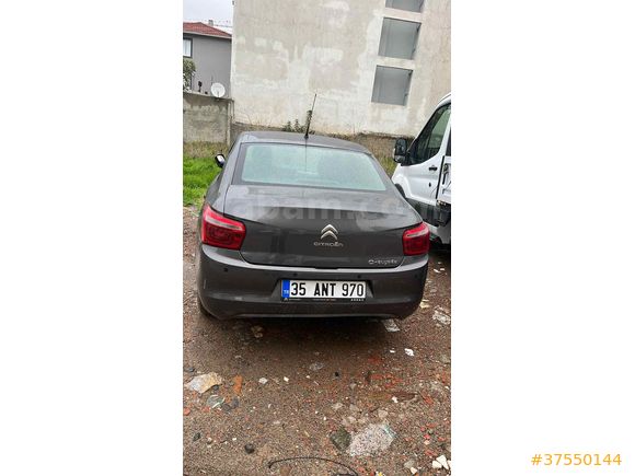 Sahibinden Citroen C-Elysée 1.2 PureTech Live 2019 Model  49.000 km Füme