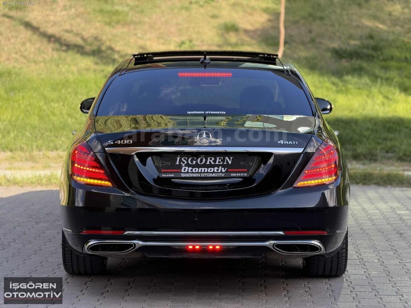 Galeriden Mercedes - Benz S 400 L 2016 Model Balıkesir 248.000 km Siyah 7