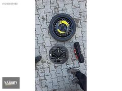 115/70/15 Orjinal stepne 4x100 sıfır Kia araçtan söküldü