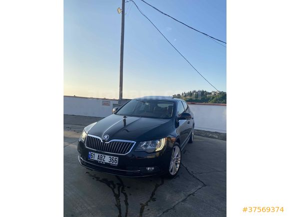Sahibinden Skoda SuperB 1.6 TDI Prestige 2014 Model  174.000 km Siyah