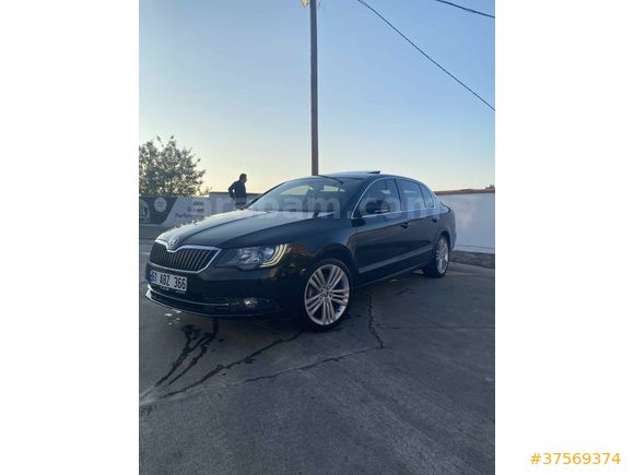 Sahibinden Skoda SuperB 1.6 TDI Prestige 2014 Model  174.000 km Siyah