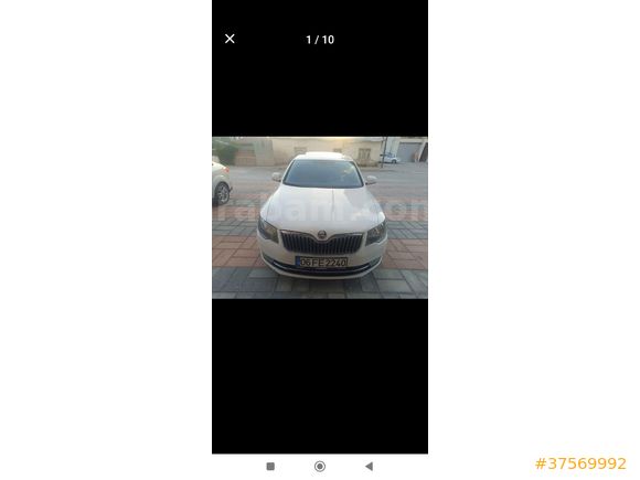 Sahibinden Skoda SuperB 1.6 TDI Elegance 2013 Model