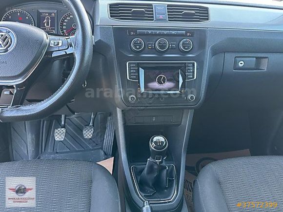 2016 VOLKSWAGEN CADDY COMFOTLİNE 211 BİN KM'DE ORİJİNAL BOYASIZ