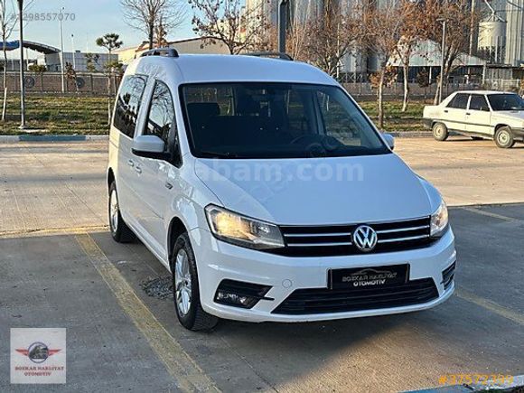2016 VOLKSWAGEN CADDY COMFOTLİNE 211 BİN KM'DE ORİJİNAL BOYASIZ