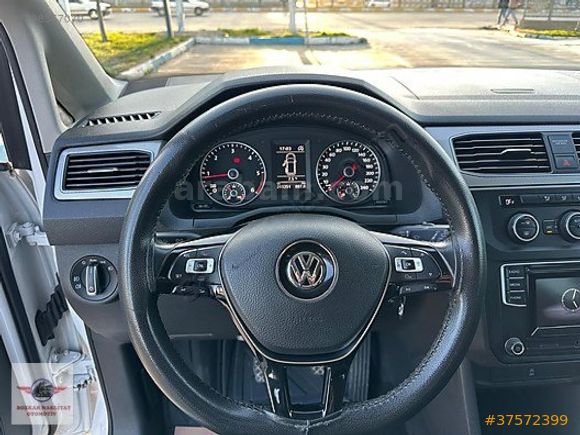 2016 VOLKSWAGEN CADDY COMFOTLİNE 211 BİN KM'DE ORİJİNAL BOYASIZ