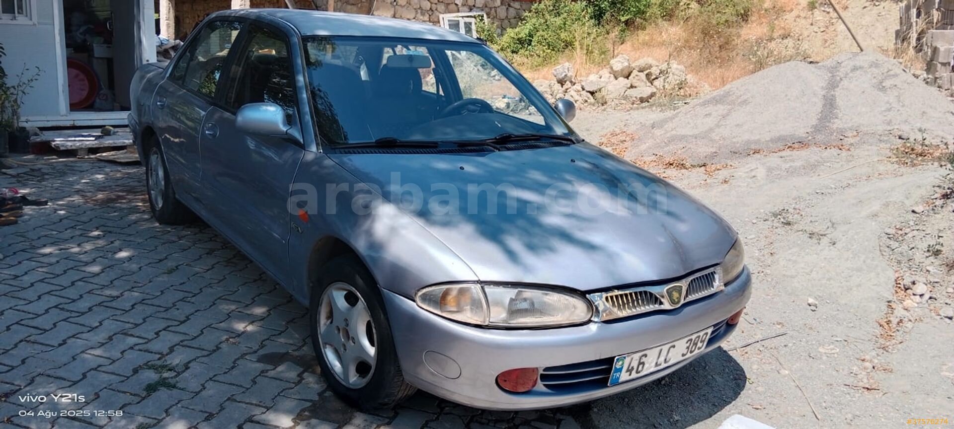 Sahibinden Proton 416 GLX 1998 Model Kahramanmaraş 189.000 km Mor 3