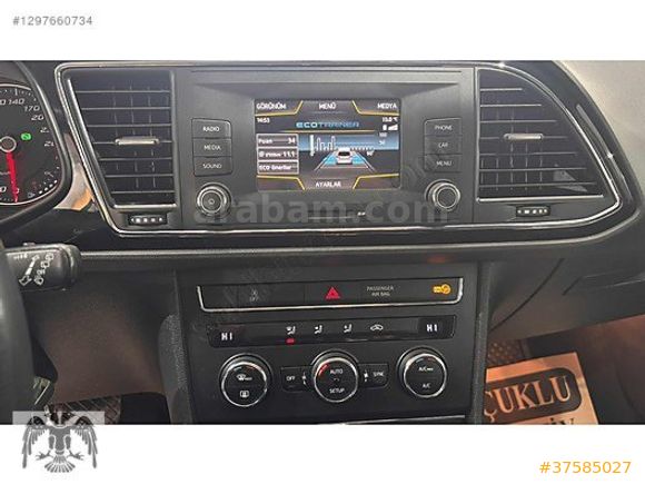SELÇUKLU ' 2016 LEON HATASIZ 140 BİN KM STYLE DSG SERVİS BAKIM
