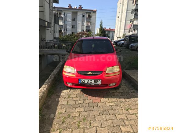 Sahibinden Chevrolet Kalos 1.4 SX 2004 Model  174.700 km Kırmızı
