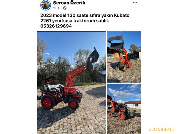 Sahibinden Kubota B 2261 130 saatte 