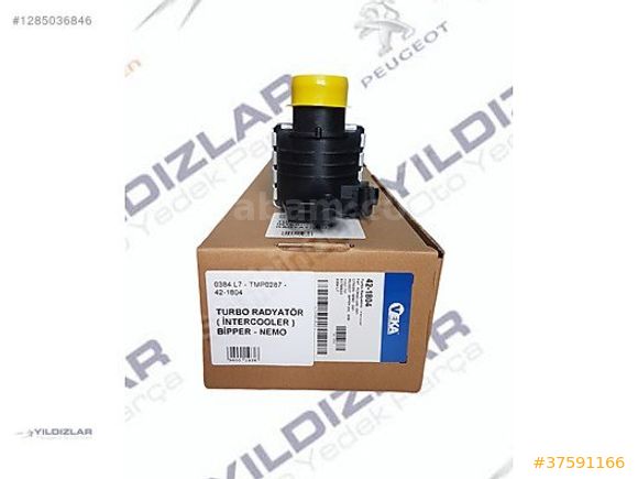 TURBO RADYATÖR (INTERCOOLER) 0384L7