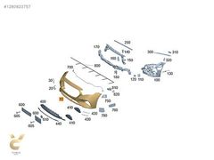 MERCEDES E SERİ W214 ÖN TAMPON EXCLUSİVE İTH SFR 2148850300 23-