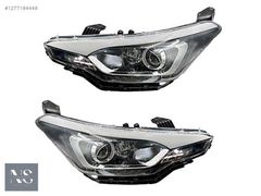 Hyundai İ20 Far Lambası Sağ-Sol 2014-2019 Ledli Mercekli