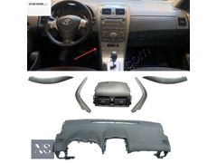 Toyota Corolla Torpido Izgara Set Komple 6 Parça 2007-2012 Sıfır