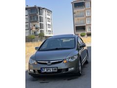 Sahibinden Honda Civic 1.6 Elegance 2008 Model  192.000 km Gri (metalik)