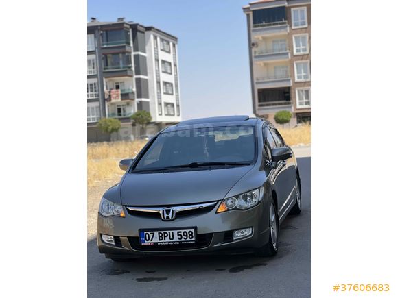 Sahibinden Honda Civic 1.6 Elegance 2008 Model  192.000 km Gri (metalik)